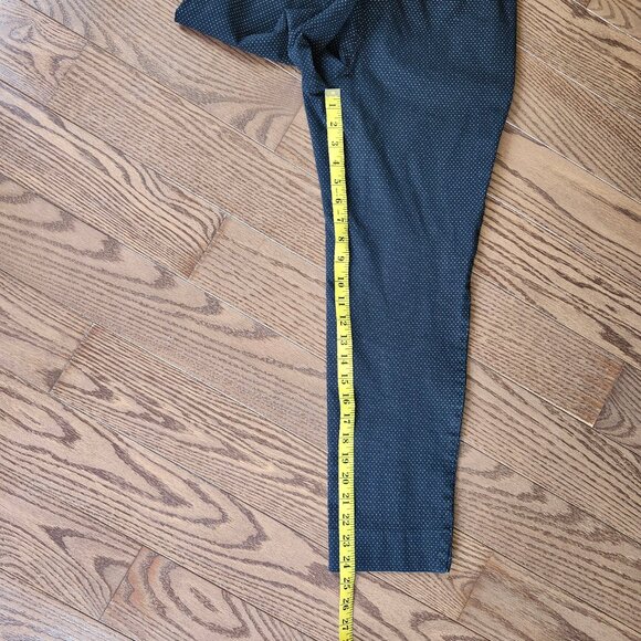 Talbots hampshire black ankle pants with white polka dot – size 6 petite - Picture 9 of 12